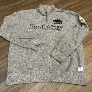 Roots quarter zip sweatshirt